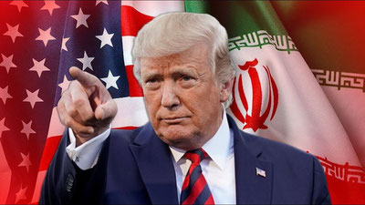 Image of 'Trump demands that Iran "surrender unconditionally."'
