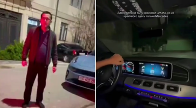 Изрображение 'В Ташкенте мужчина, дававший "поводить" несовершеннолетним сыновьям, арестован на 5 суток'