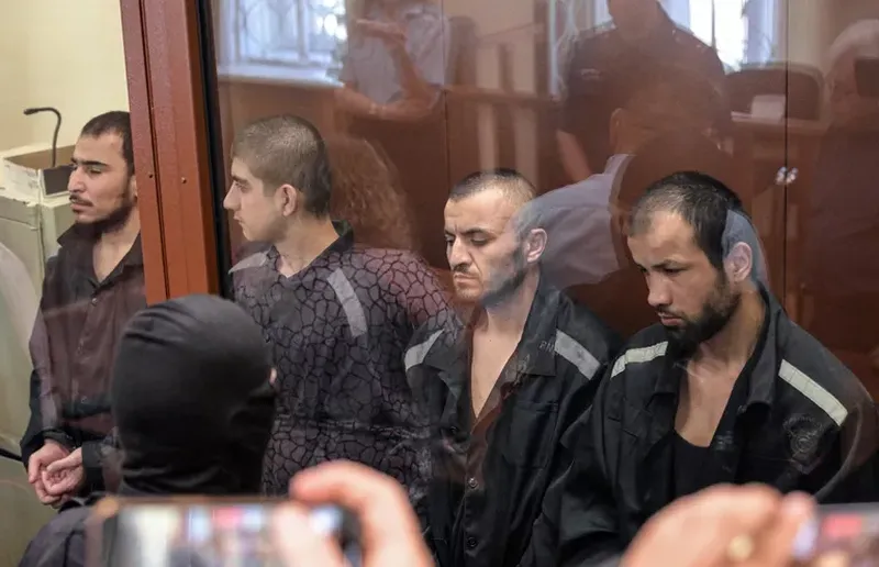 Image of 'The prison terms for the perpetrators of the Crocus terrorist attack have been announced.'