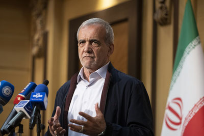 'Пезешкиён: Эронга қарши урушни тугатиш учун репарациялар ва хавфсизлик кафолати керак'ning rasmi