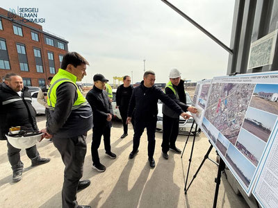 Изрображение 'В Сергели в сотрудничестве с США реализуется крупный логистический проект'