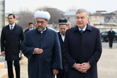 Image of 'Imam Moturidi's complex is taking on a new appearance.'