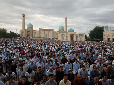 Изрображение 'В Узбекистане объявлено время проведения праздничного намаза'