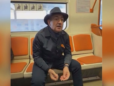 'Пашинян метродаги аёл билан баҳслашиб қолди'ning rasmi