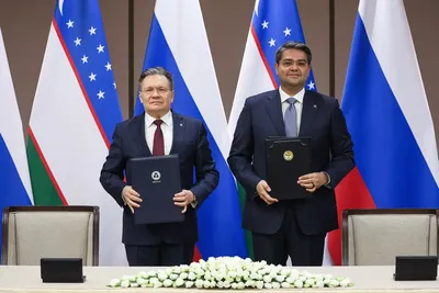 Изрображение 'В Узбекистане стартовали первые бетонные работы на площадке первой АЭС'