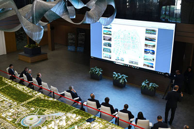 Изрображение 'В Новом Ташкенте создадут культурный комплекс «Великий Шелковый путь»'