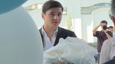 Изрображение 'Абдукодир Хусанов впервые стал отцом'