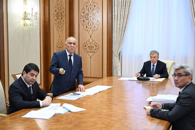 Изрображение 'Президенту доложили о мерах по стабилизации добычи газа и освоению новых запасов'