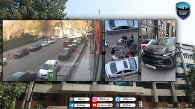 Изрображение 'На Юнусабаде водитель въехал в группу людей: в ГУВД объяснили произошедшее'