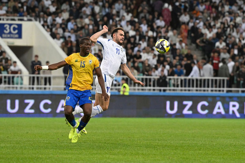 Изрображение 'Сборная Узбекистана обыграла Габон со счётом 3:1'