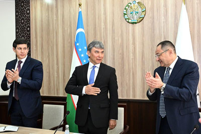 Изрображение 'Баходир Тошматов избран председателем Федерации стрельбы из лука Узбекистана'