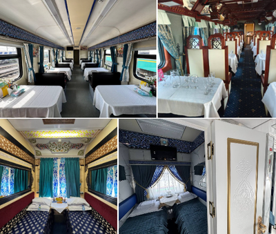 Изрображение 'Первый туристический поезд года отправился из Ташкента'