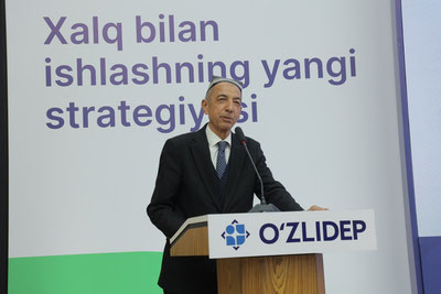 Image of '"With the People": The reforms being implemented by our President will reach every family member.'