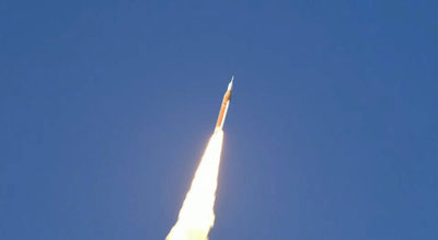 Изрображение 'Астронавты миссии «Артемида-2» отправились к Луне (видео)'