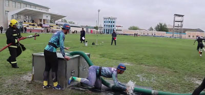 'Yong‘in-qutqaruv sporti bo‘yicha respublika bosqichi g‘oliblari aniqlandi'ning rasmi