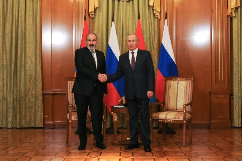 Image of 'Armenistan may exit the CSTO and EAEU due to rising Russian gas prices.'