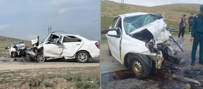 Изрображение 'Страшное ДТП произошло в Джизакской области'