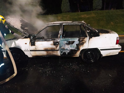 Изрображение 'В Мирзо-Улугбекском районе Ташкента горела "Нексия"'