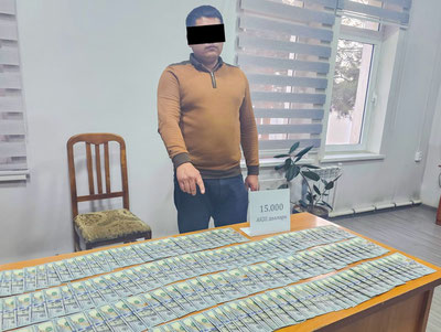 Изрображение 'В Куштепинском районе фермер пытался продать 3,7 га земли как 7 га'