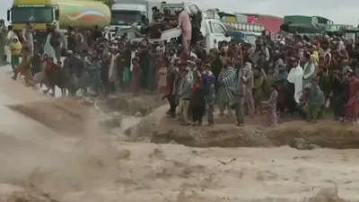 Изрображение 'Число погибших в результате наводнений в Афганистане достигло 99-ти'