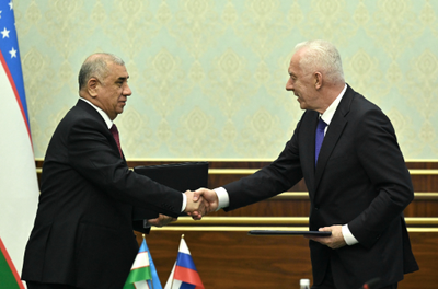 Изрображение 'Генпрокуроры Узбекистана и России подписали программу сотрудничества'