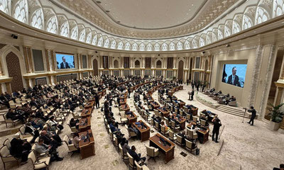 Изрображение 'Центр исламской цивилизации принимает научную конференцию, посвященную Амиру Темуру'