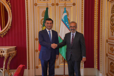 Изрображение 'Главы МИД Узбекистана и Португалии обсудили запуск совместных проектов'