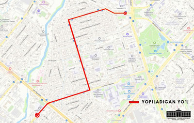 Изрображение 'В Яккасарайском районе пройдет пешеходный марафон: движение транспорта ограничат'