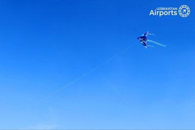 Изрображение 'В Uzbekistan Airports предупредили об опасности запуска воздушных змеев возле аэропортов'