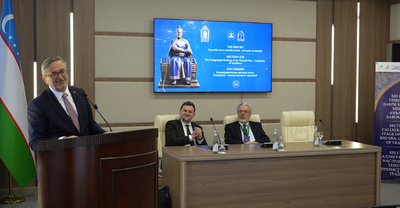 Изрображение 'В центре Исламской цивилизации в Узбекистане создана школа каллиграфии'