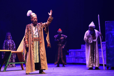 Изрображение 'В Самарканде проходит театральный фестиваль «Образ Амира Темура на сцене»'