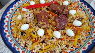 Image of 'Tashkent wedding feast was registered as a geographical indication.'