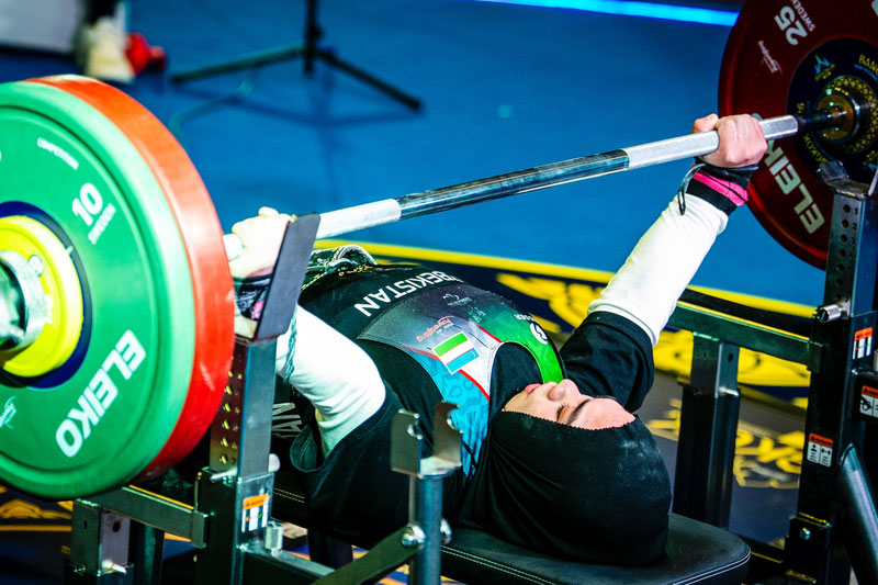 Изрображение 'Сборная Узбекистана по пара пауэрлифтингу заняла первое место на чемпионате Азии–Океании'