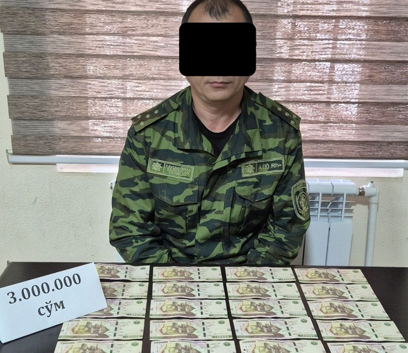 'Жиззахда ФВБ мансабдори пора билан ушланди'ning rasmi