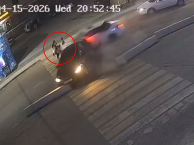 Image of 'The Bukhoro driver crashed into a Lacetti and also hit a 3-year-old child.'