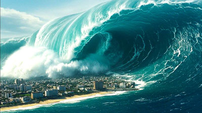 Image of 'A tsunami warning has been issued in Japan.'