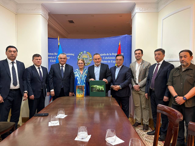 Изрображение 'Узбекистан представил культурное наследие на форуме в Мадриде'