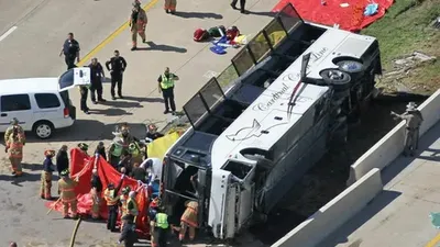 Image of 'A bus was blown up in Colombia.'
