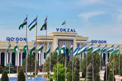 Изрображение 'Новый ж/д маршрут связал четыре крупных города Ферганской долины'