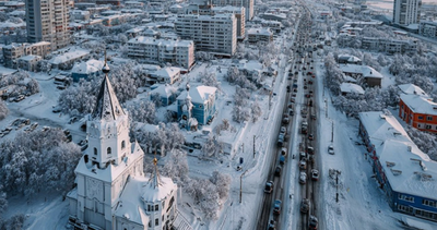 Изрображение 'На Москву обрушился рекордный снегопад'