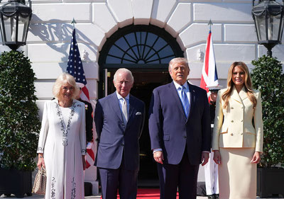 'Қирол Чарлз III АҚШга давлат ташрифи билан келди'ning rasmi