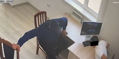 Image of 'Sirdaryo tax official caught with bribe.'