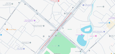 Изрображение 'На мосту у станции метро "Мирзо Улугбека" в Ташкенте закроют участок дороги'