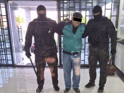 Изрображение 'В Кашкадарье мужчина задержан с более чем 45 килограммами гашиша'