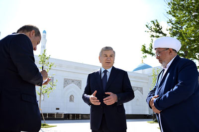'Shavkat Mirziyoyev Samarqandga tashrif buyurdi'ning rasmi