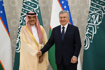 Image of 'Shavkat Mirziyoyev discussed new major projects with ACWA Power.'